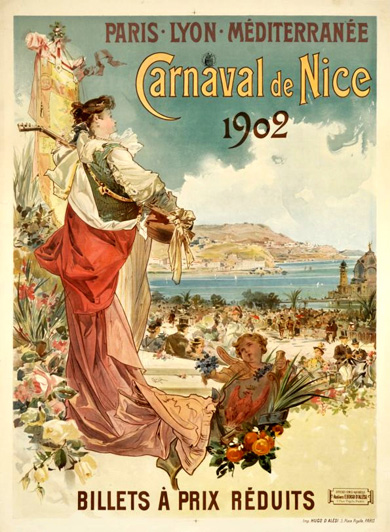 Klemberg Вильфранш Affiche PLM Carnaval de Nice (1)