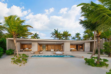 V The Ritz Carlton Maldives, Fari Islands   Two Bedroom Beach Pool Villa