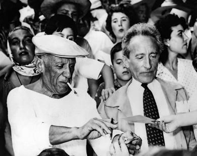 Cartozo Кокто и Пикассо jean cocteau et pablo picasso