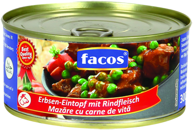MM 33904 00 Erbsen Eintopf mit Rindfleisch 300g